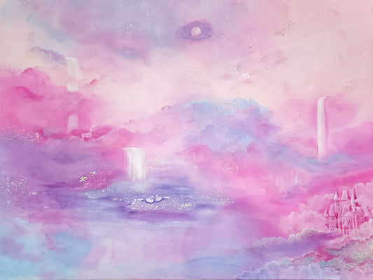 Original Barbie of Swan Lake - 36 x 48 inches