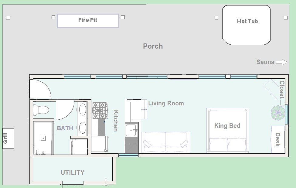 Hickory Outlook - Luxurious Getaway for Couples with Sauna and Hot Tub
